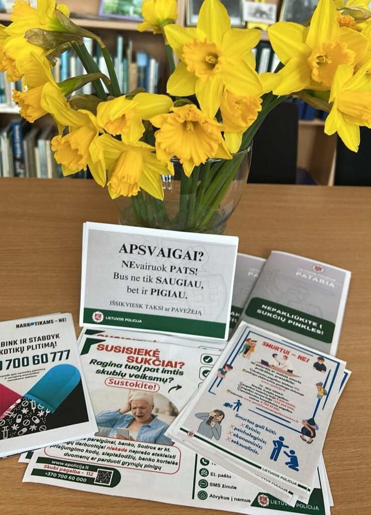 Susitikimas Ceikinių bibliotekoje